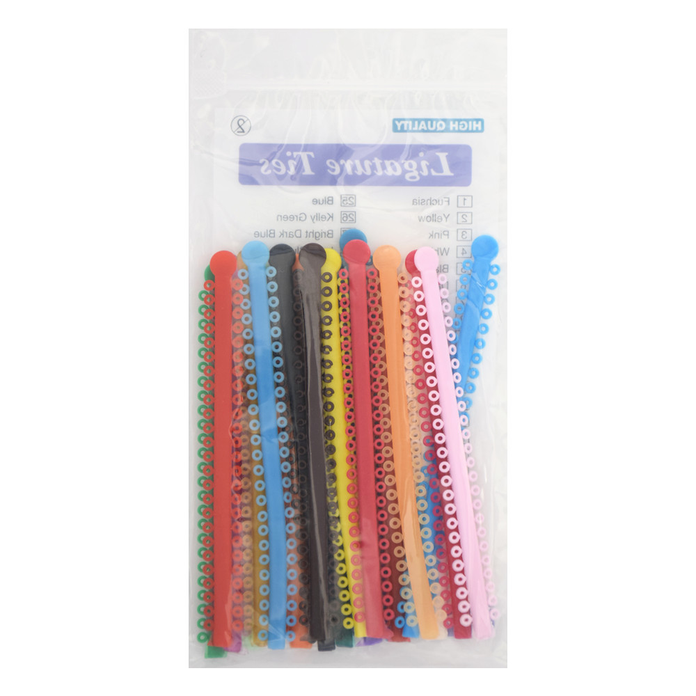 1000Pcs Dental Orthodontic Ligature Ties Elastic Rubber Bands For Brackets Brace