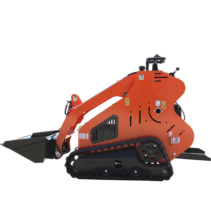 2025 Brand New Mini Tracked Skid Steer Loader 13.5HP 1600Ib Tracked Forestry USA