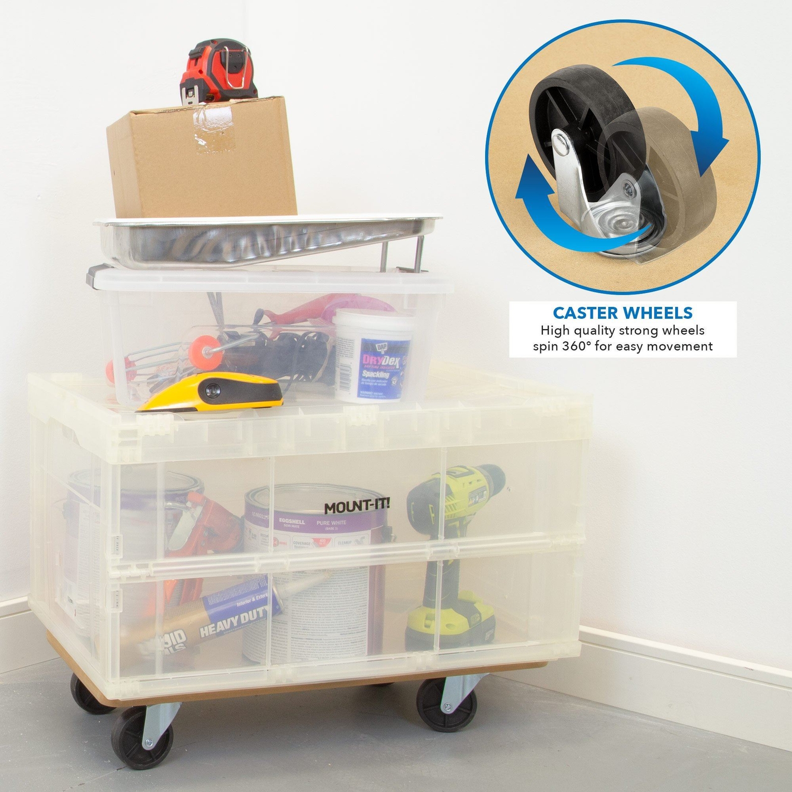 Mount-It! Furniture Moving Cart Dolly | 220 LB Capacity
