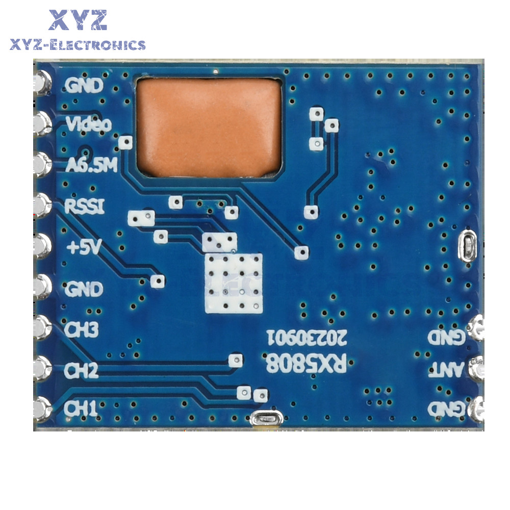5.8G 5725~5865MHz Receiver Module RX5808 Wireless Audio Video Receiver Module