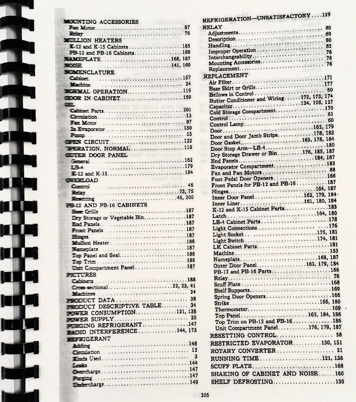 General Electric Refrigerator CE CF CG CH CJ CK DK FBA LK Service Manual Repair
