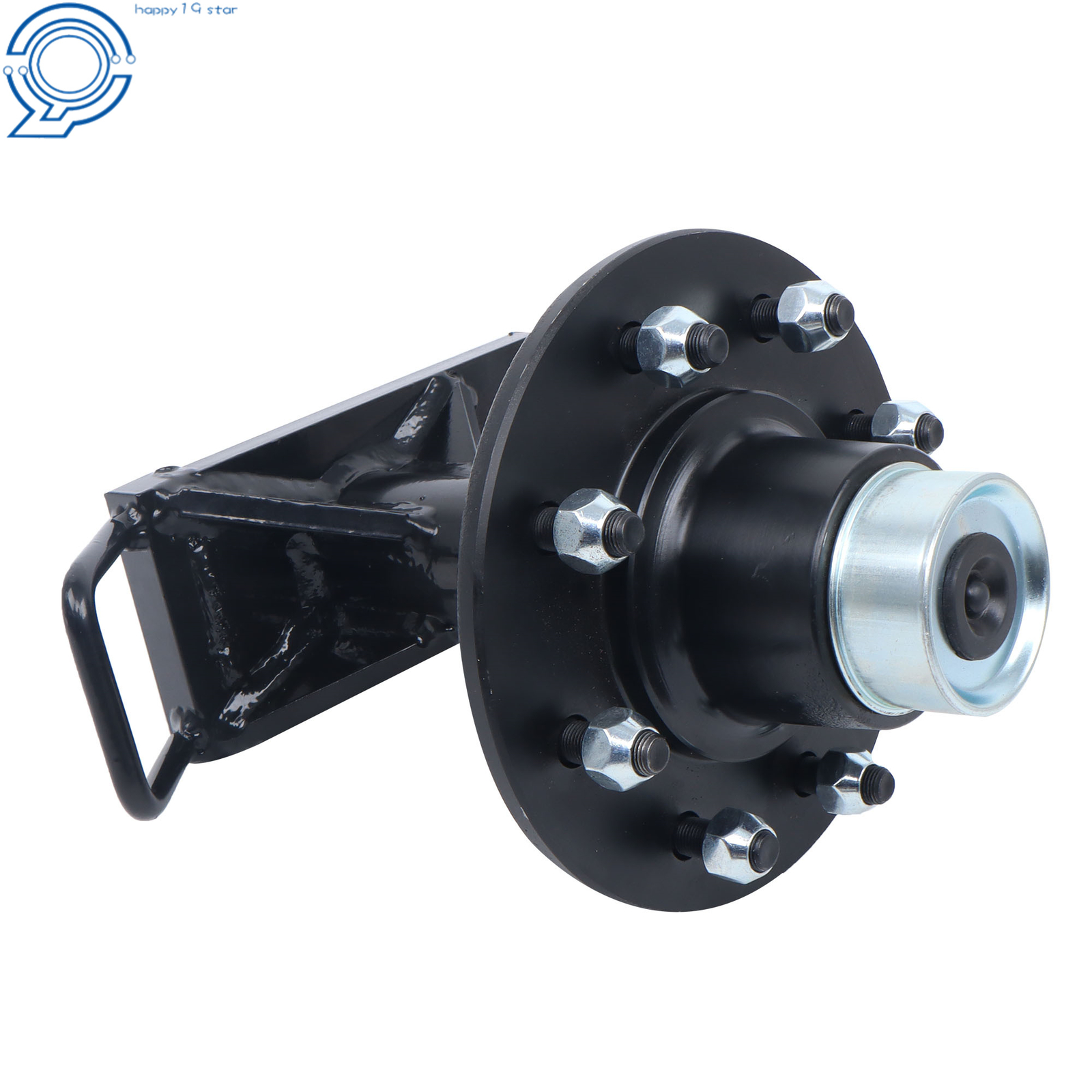 Shipping Container Wheels 8×6.5 Lug Bolt-On Spindle Kit with Handle