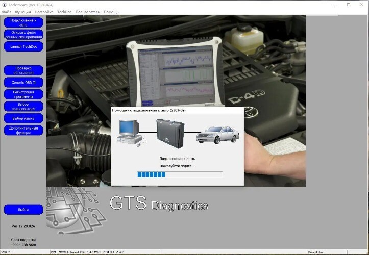 Mini Vci For Toyota TIS Techstream V18.00.008 FTDI FT232RL OBD2 Diagnostic Cable