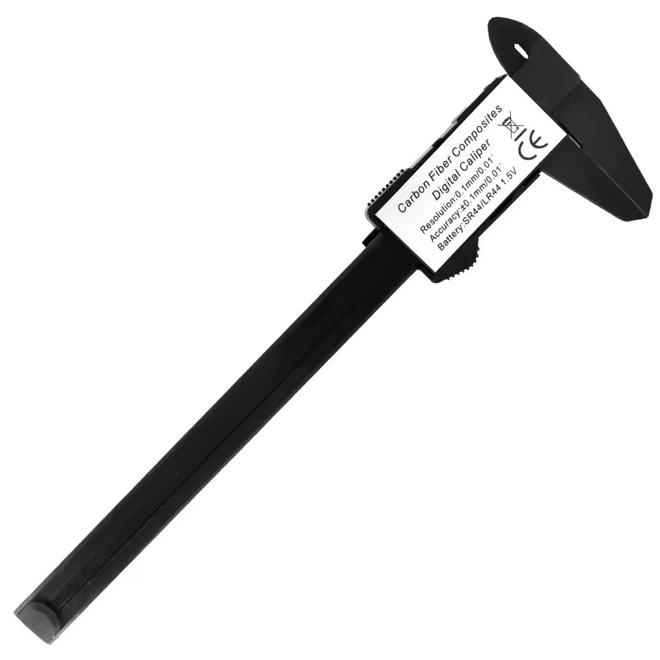 Digital Caliper 6 inch 150mm Carbon Fiber Vernier Micrometer Precision GaugeTool
