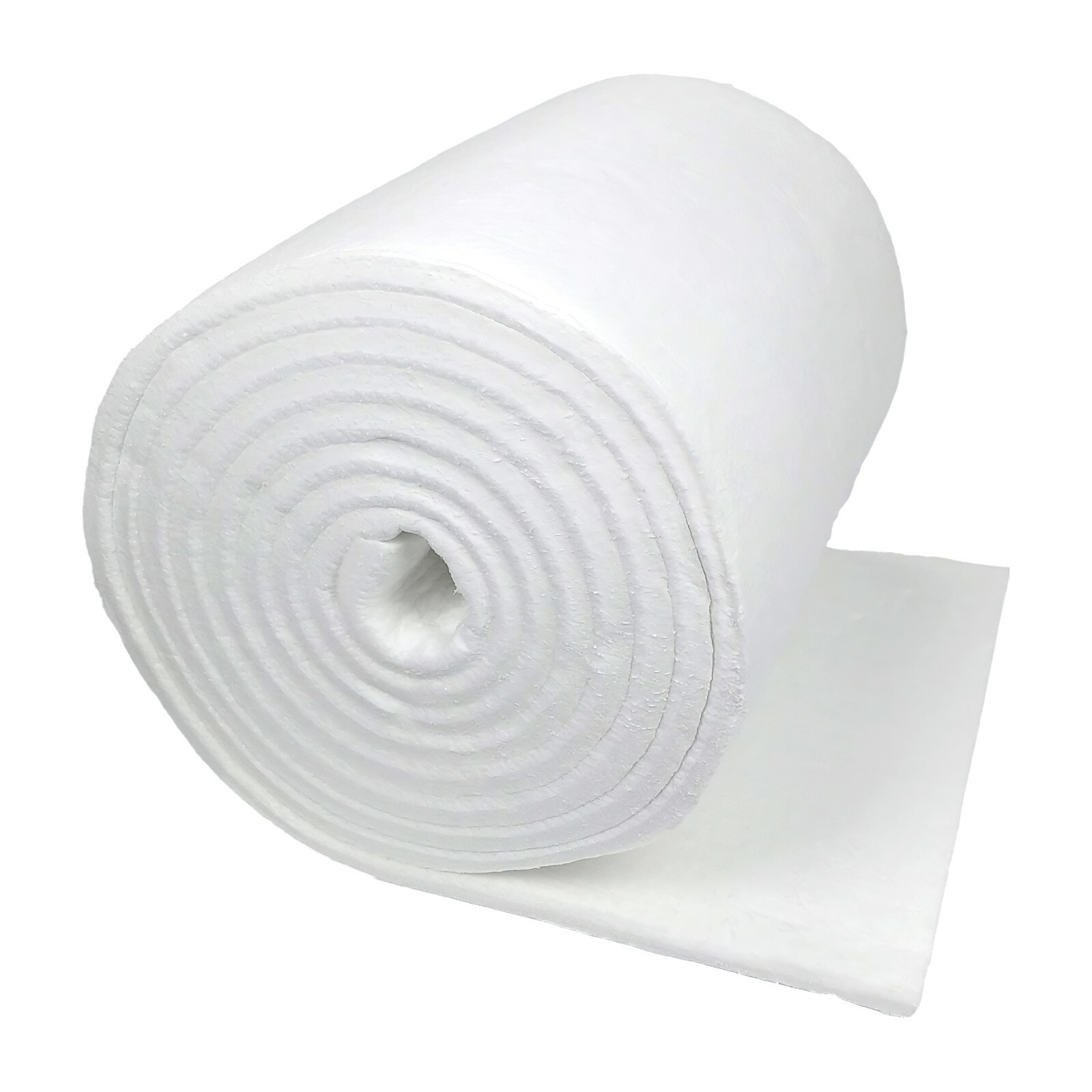 Ceramic Fiber Blanket, 2400F, High Temp Insulation 1″ x 24″ x 25′