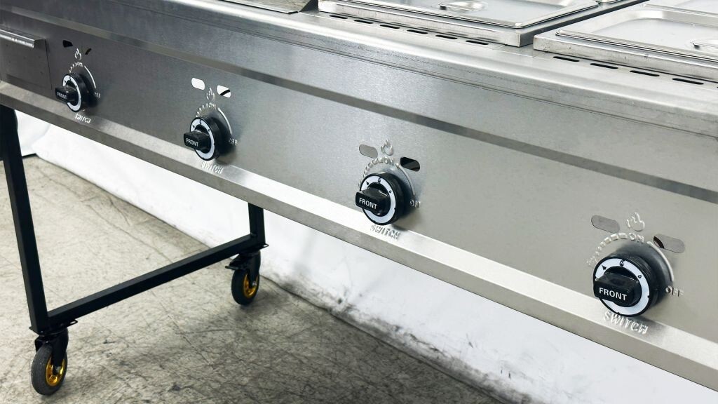 NEW 65″ Taco Cart Griddle Warmer Fryer Stainless Steel Propane LP BBQ