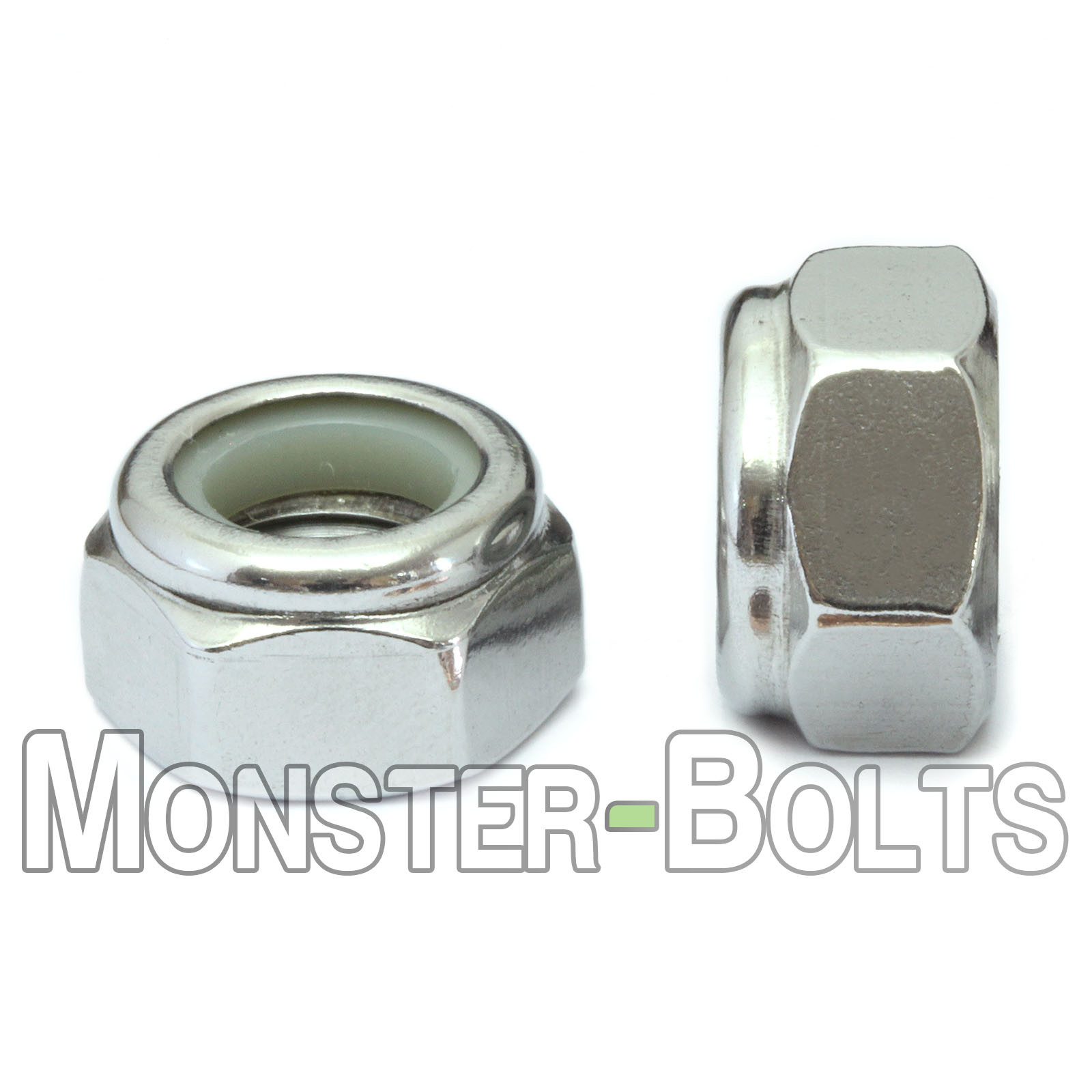 Stainless Steel Nylon Insert Hex Lock Nut – M2.5 M3 M4 M5 M6 M8 M10 M12 DIN 985