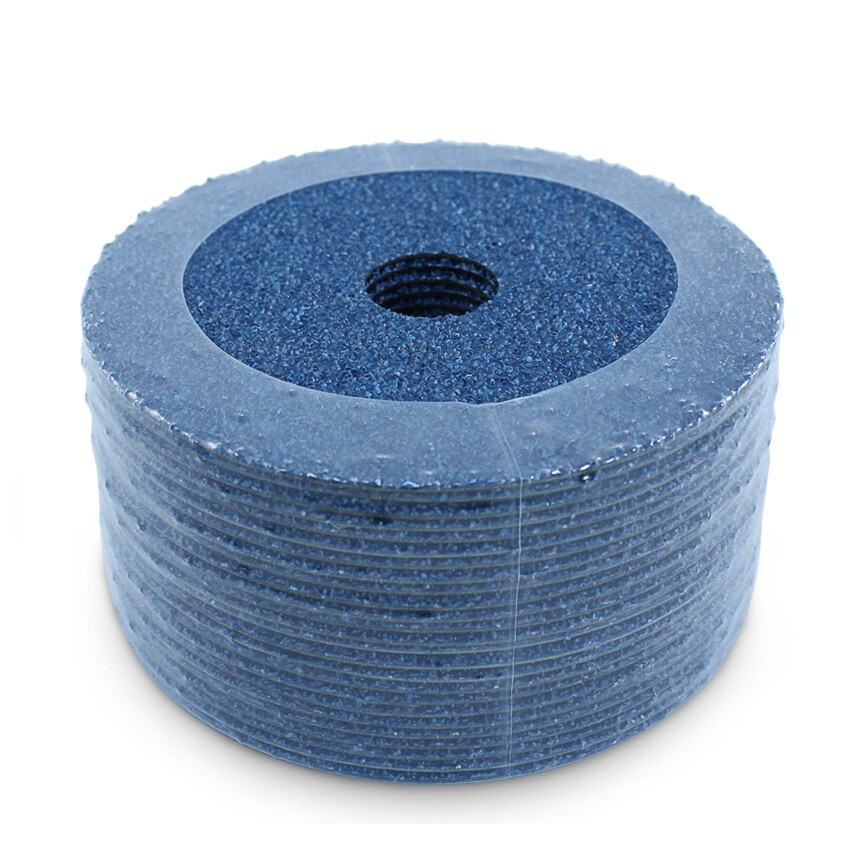 100 Pack 4.5″ Zirconia Resin Fiber Disc 60 Grit 4-1/2″ Grinding & Sanding Discs