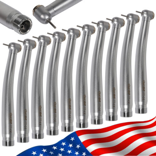 10x Turbina NSK PANA MAX Style Dental High Speed Handpiece Push 2 Hole Borden