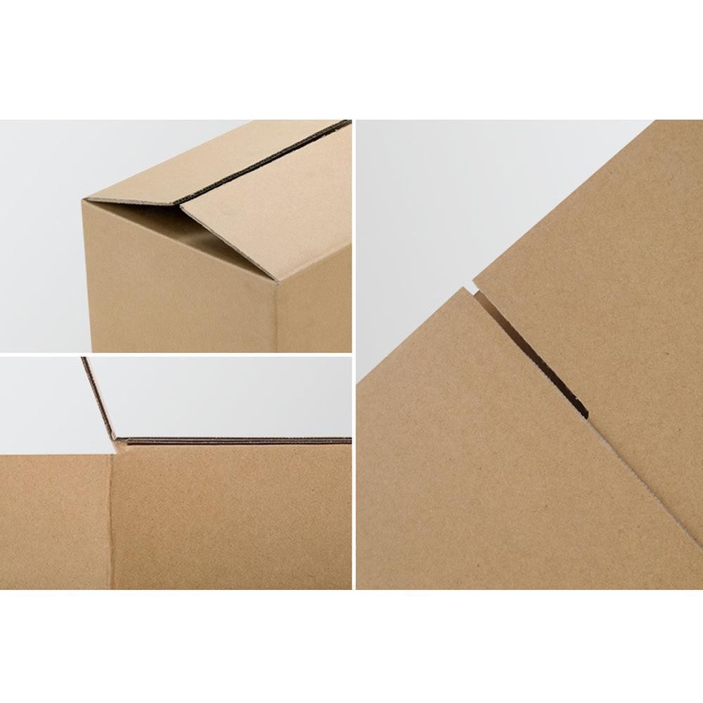 100 8x6x4 Cardboard Paper Boxes Mailing Packing Shipping Box Storage Box for UPS