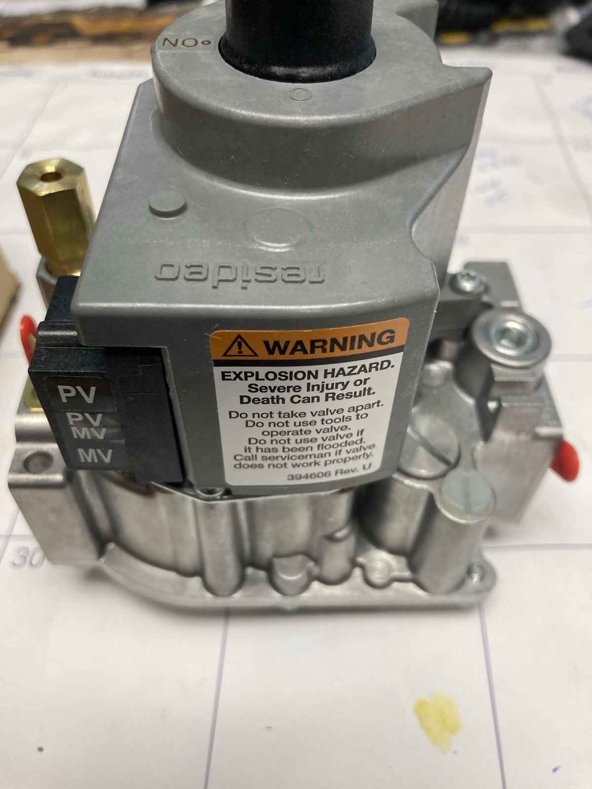 Utica-dunkirk Vg01103 Gas Valve Genuine OEM