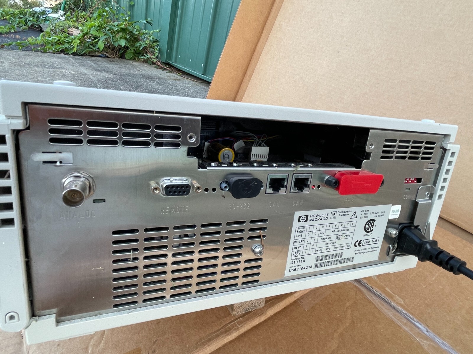 HP Agilent 1100 LC HPLC QuatPump G1311A pump 30 days warranry quat ved