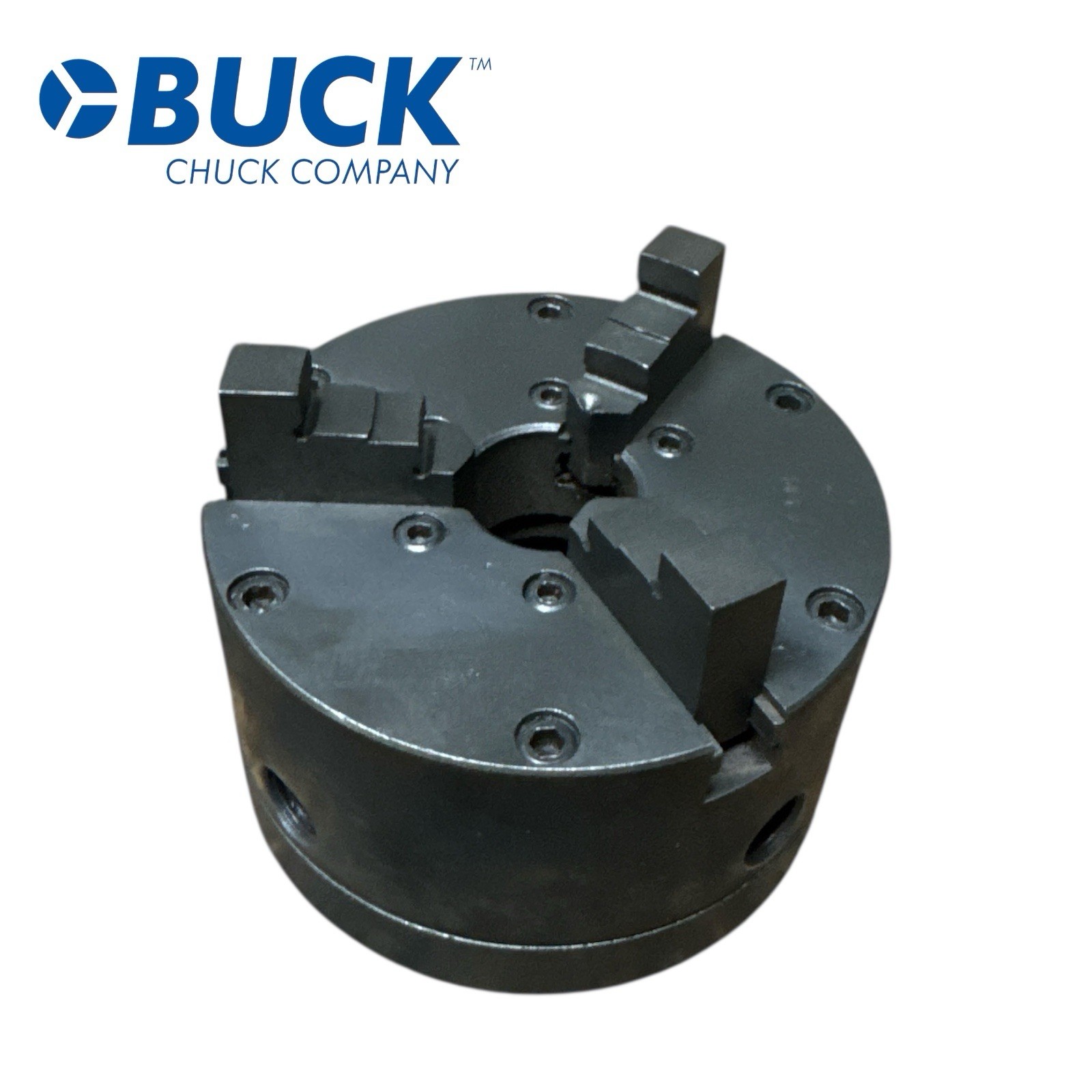 4″ BUCK 3 JAW ADJUST-TRU CHUCK 1 3/4-8 TPI
