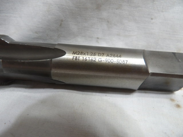 Firth Brown Tools M28 x 1.25 Hand Tap – Made in Canada