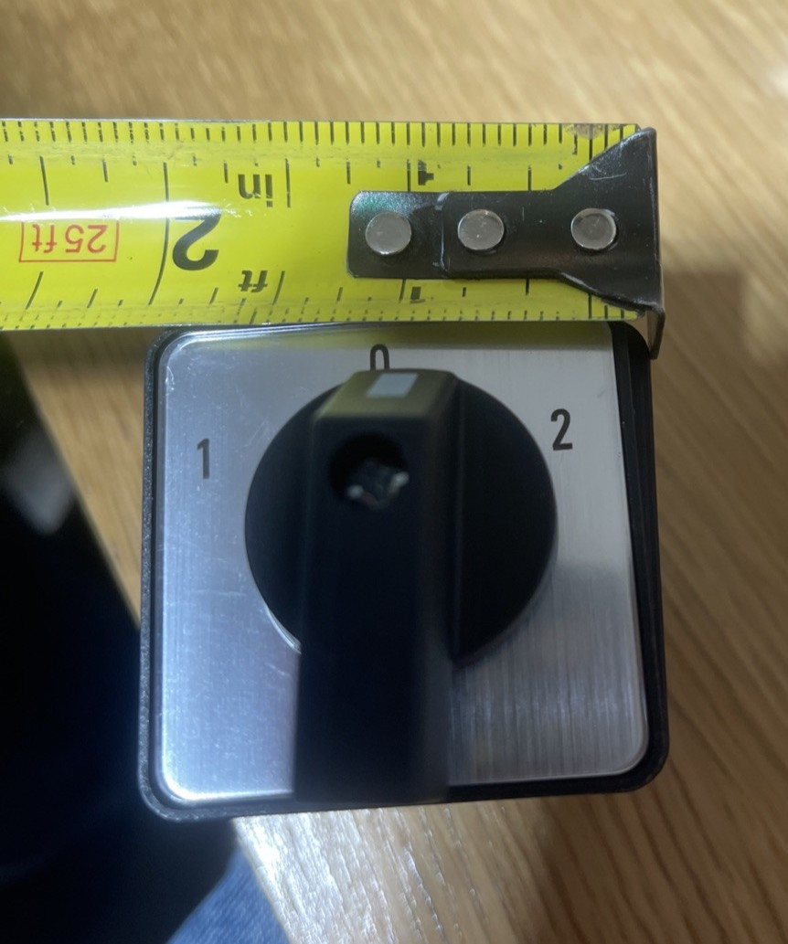 Grizzly Lathe FORWARD/REVERSE Switch SZW26-20/D303.3 660V 20A