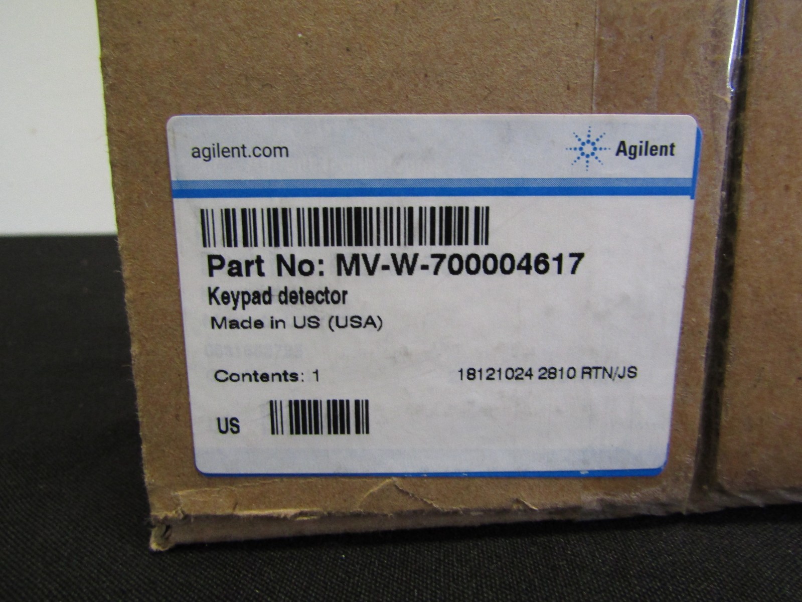 Waters KEYPAD DETECTOR 2475 & 2489 – 700004617