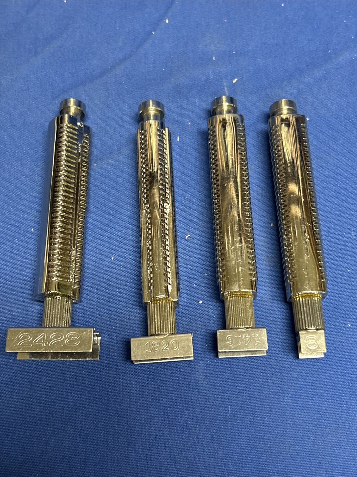 Lot of 4 CCC DIP IC STRAIGHTENING & INSERTING TOOL 2428 1820 1416 & 8