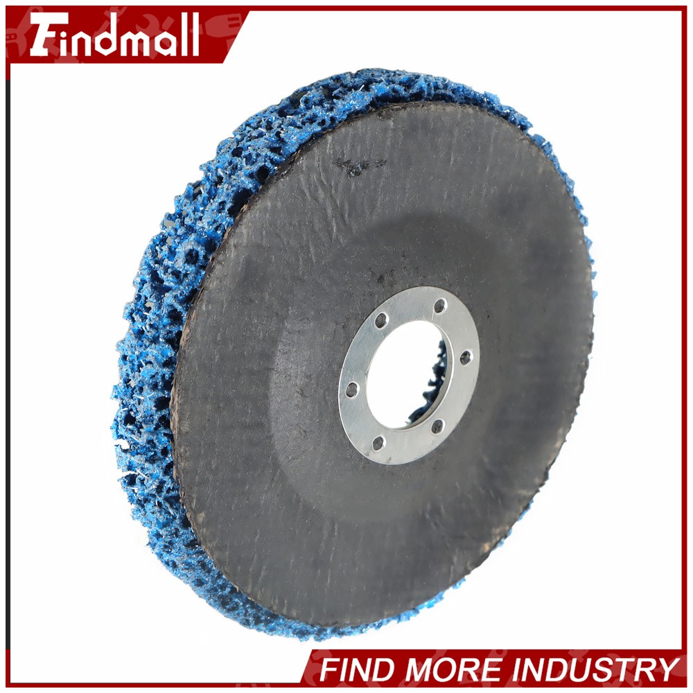 Findmall 10 x 4.5” Poly Strip Disc Wheel Paint Rust Removal Clean Angle Grinder