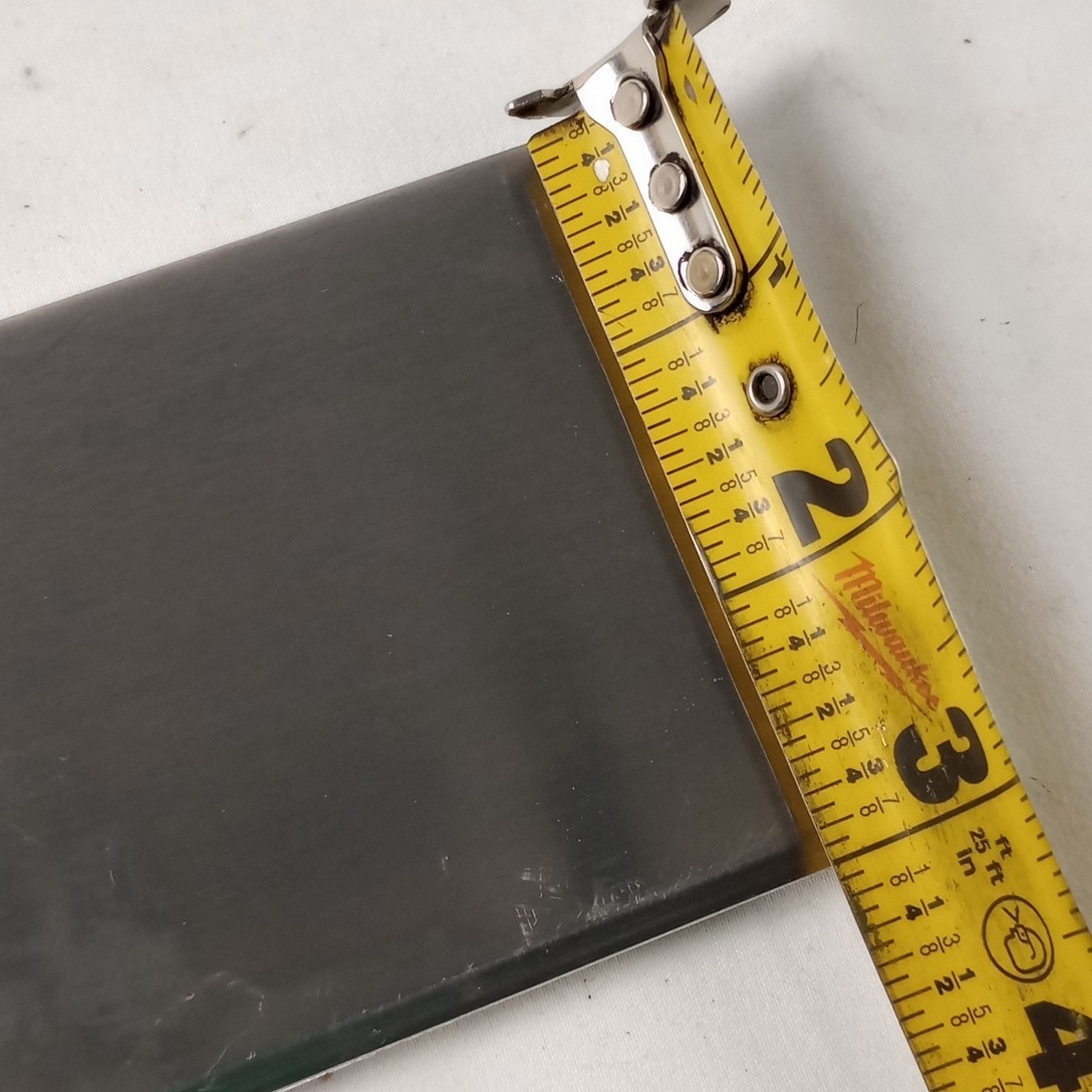 1/4″ x 3″ Aluminum Flat Bar, 6061 Plate, 6 Inch Length, T6511 Mill Stock, 0.25″
