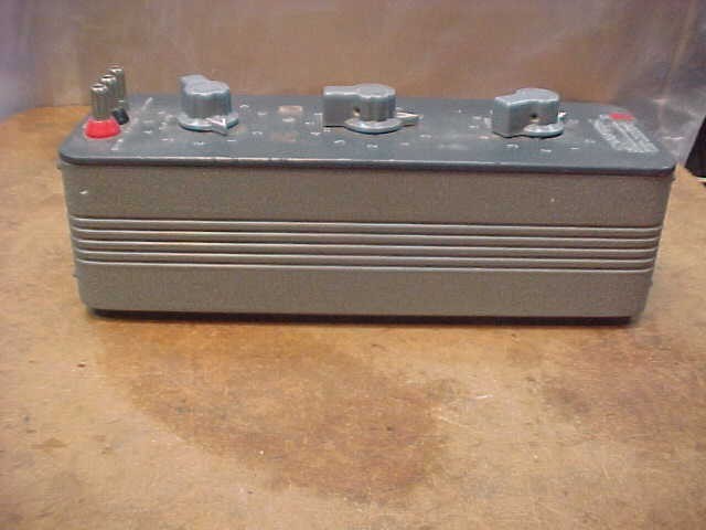 General Radio 1419-A 3-Dial Polystyrene Decade Capacitor (Untested)