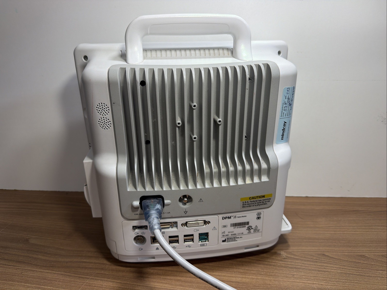 Mindray DPM6 Patient Monitor w/ Good Battery & Printer Tested