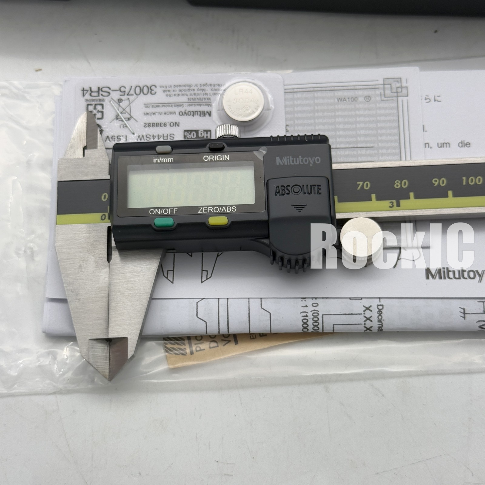 Mitutoyo 500-196-30 New Digital Caliper | 0-6″ (150mm) | Absolute Encoder US