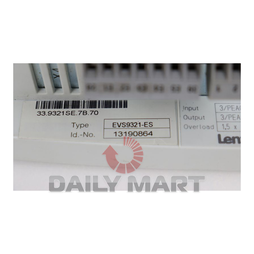 Used & Tested LENZE EVS9321-ES Frequency Inverter