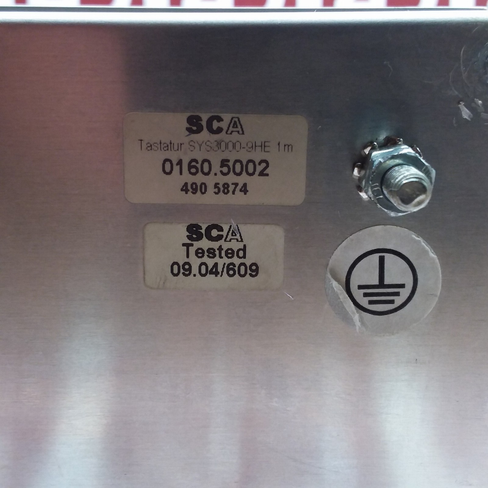SYS3000-9HE | SCA | APC 3000 Terminal Processor HMI Unit, Used