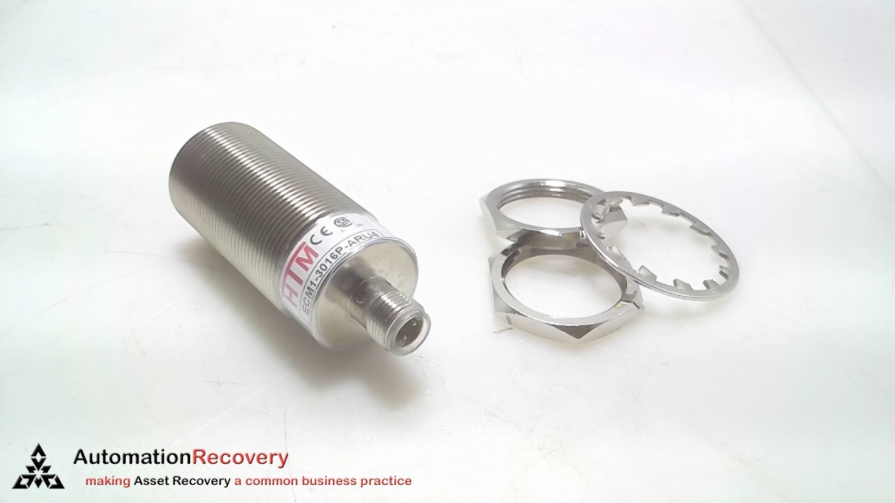 HTM ECM1-3016P-ARU4, EXTENDED RANGE METALHEAD PROXIMITY SENSOR, 282007, #300694