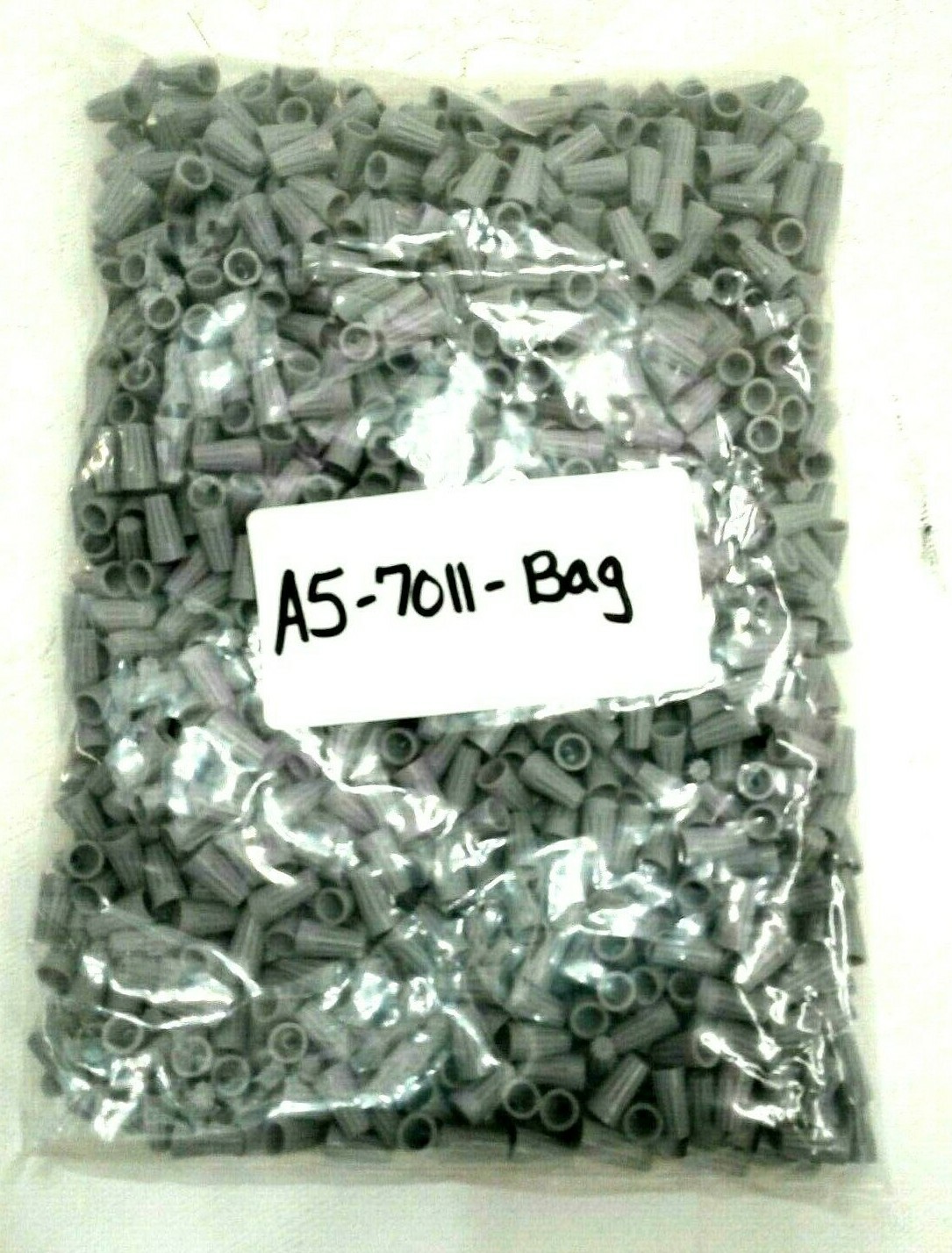 CONTRACTORS CHOICE 67011 STANDARD GRAY WIRE CONNECTORS 1000 COUNT BAG