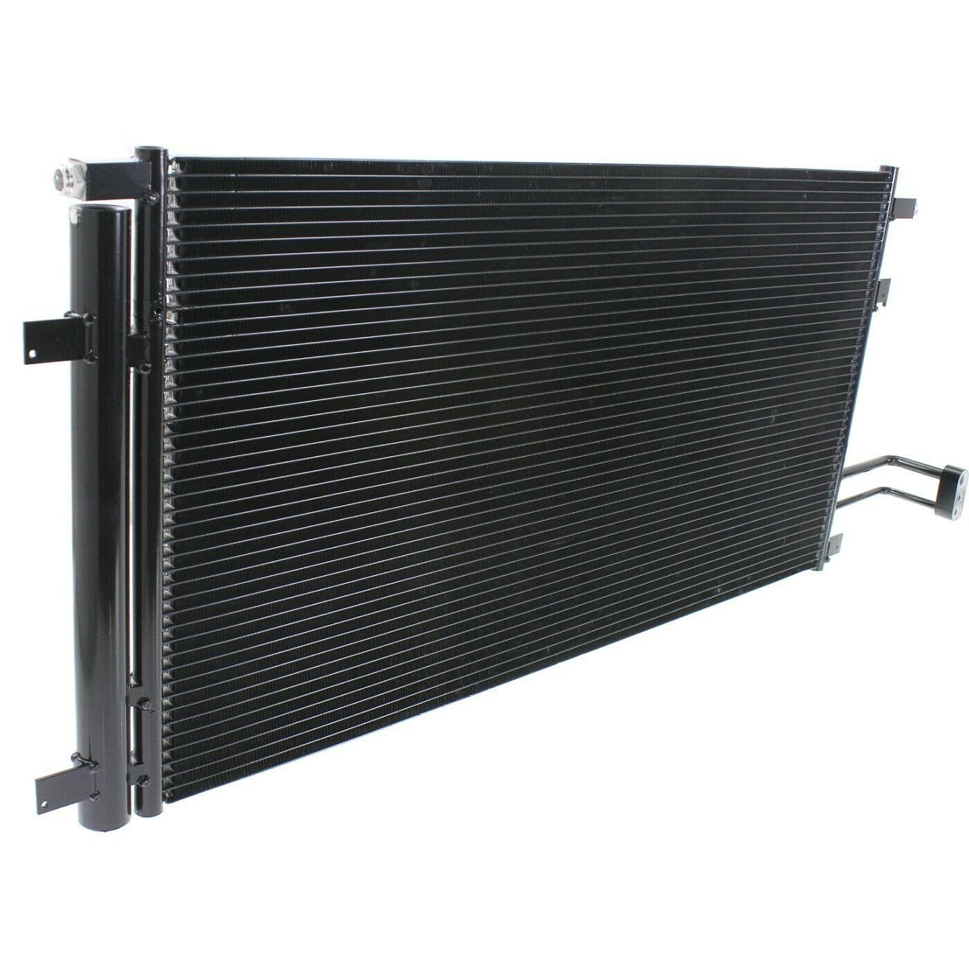 Aluminum AC Condenser for Silverado 1500 5.3L 6.2L V8 2014-2018 34.13x17x0.63in