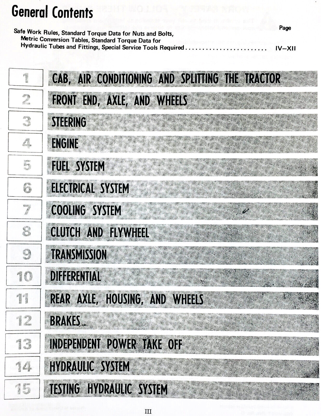 International 986 1086 1486 Tractor Service Parts Operators Manual Repair Set