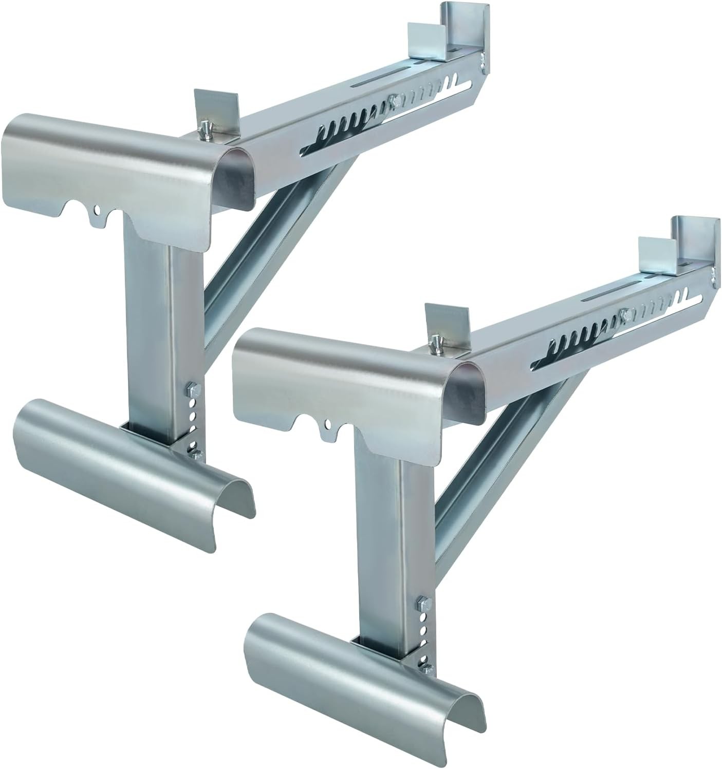 Pair of Heavy Duty Ladder Jacks 661lbs Capacity Scaffolding Bracket 2 Pcs US