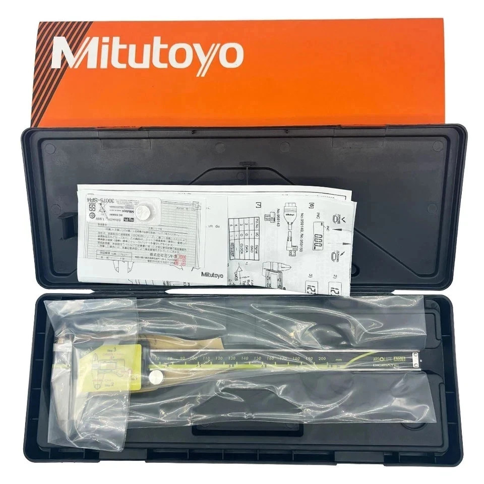 Mitutoyo 500-197-30 200mm/8″ Absolute Digital Digimatic Vernier Caliper new