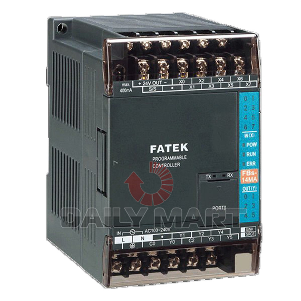 Used & Tested FATEK FBS-14MA PLC Controller