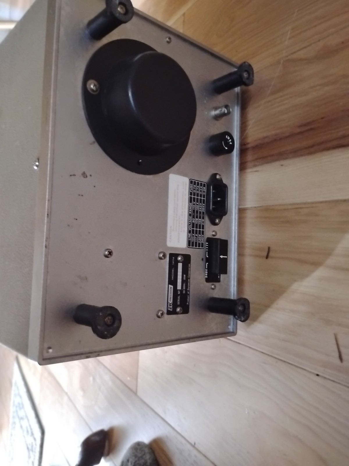 Vintage B&K Precision 1474 30mhz Oscilloscope No Power Cord