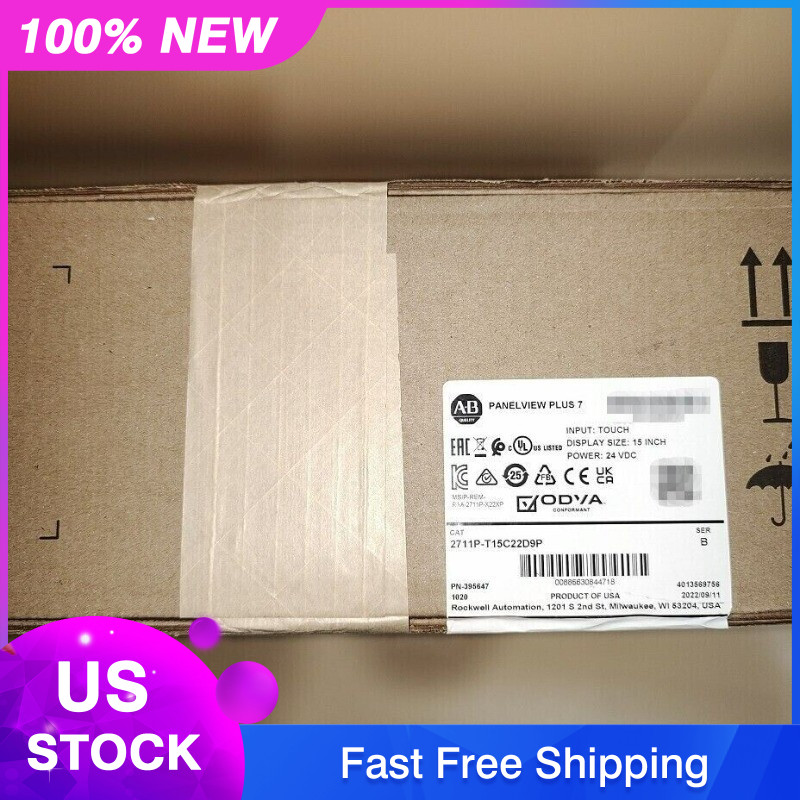 Allen-Bradley 2711P-T15C22D9P PanelView Plus 7 Graphic Terminal 2711P-T15C22D9P
