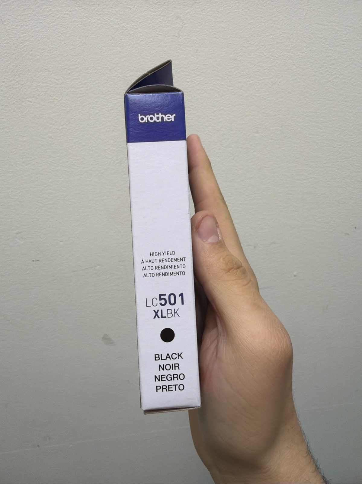 Brother LC501XLBKS 500 Page-Yield High-Yield Ink – Black New