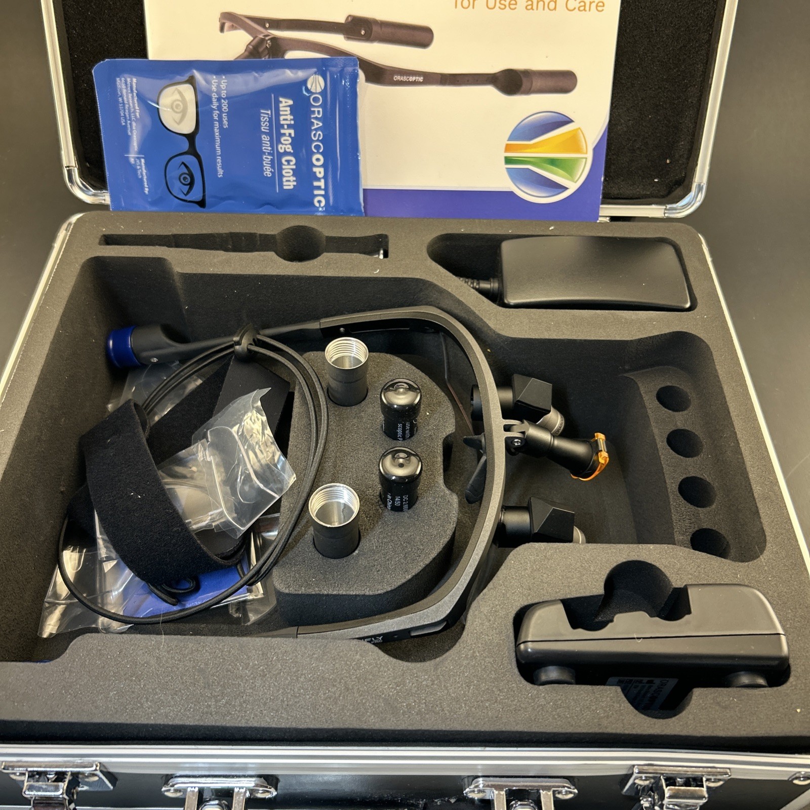 ORASCOPTIC DRAGONFLY PRO DENTAL LOUPES Hdl Ergo 3.5x TTL Medium pd60