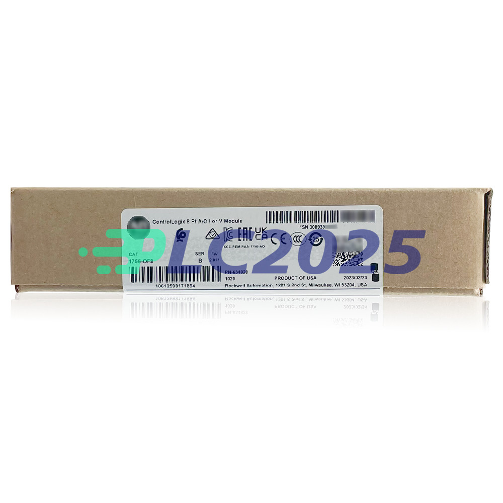 NEW Factory Sealed Allen Bradley 1756-OF8 ControlLogix 8 Pt A/O I or V Module