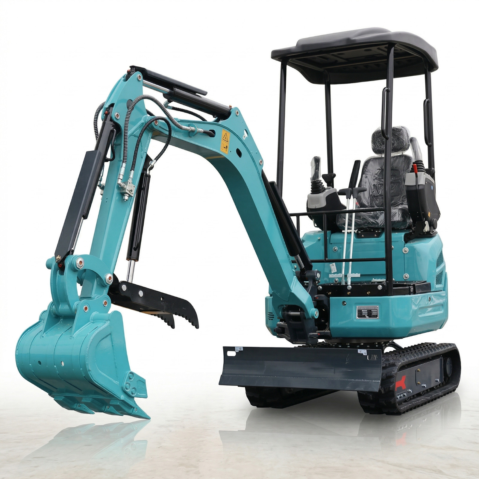 2.5 Ton Mini Excavator Kubota D902 Engine Extendable Track Side Swing Digger EPA