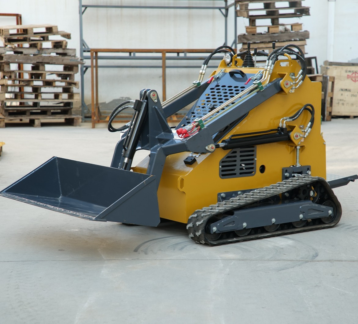 2025 Mini Skid Steer 23HP B&S Loader 3.5mph Speed For Farm EPA Petrol Engine