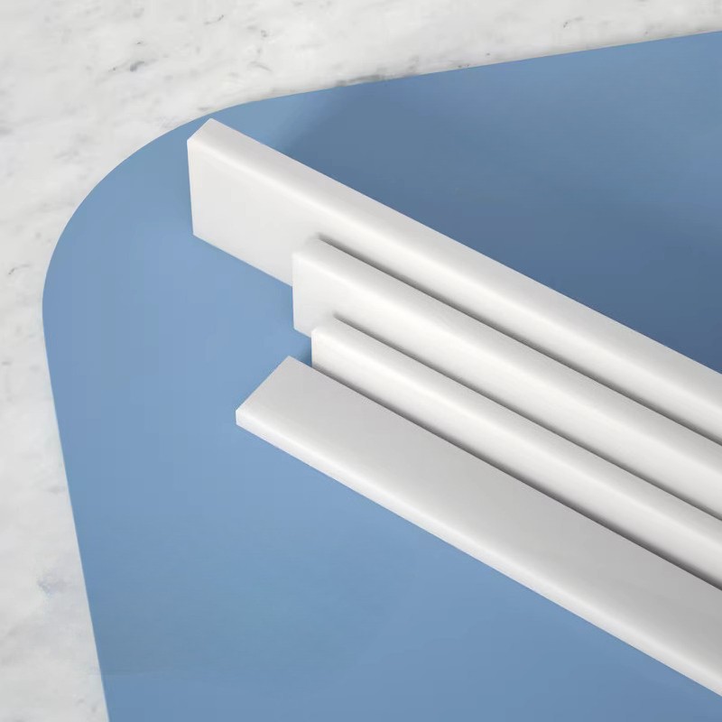 High Hardness PP White Plastic Strip Board Bar Wear-resistant Sheet