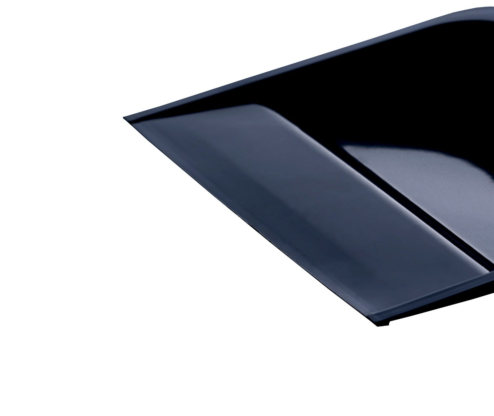 Superio Heavy Duty Durable Plastic Dustpan, for Indoor and Outdoor Use, Black.