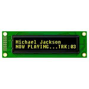 Newhaven Display NHD-0220DZW-AY5 Character OLED – 2 x 20 – 5V or 3V – Paralle…