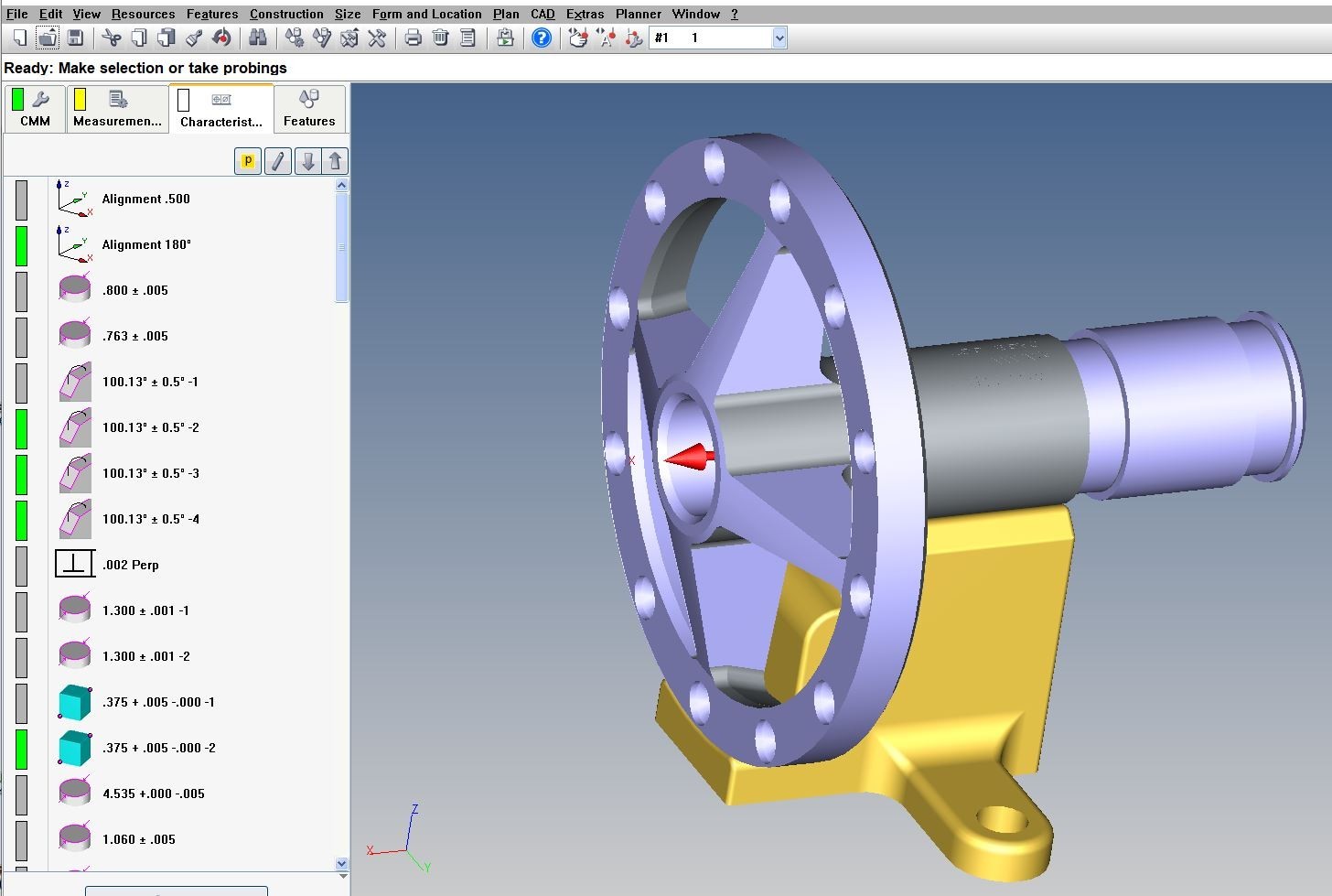 Zeiss XXT – Vast XT Calypso Programming / Hexagon PC DIMS / Mitutoyo MCOSMOS