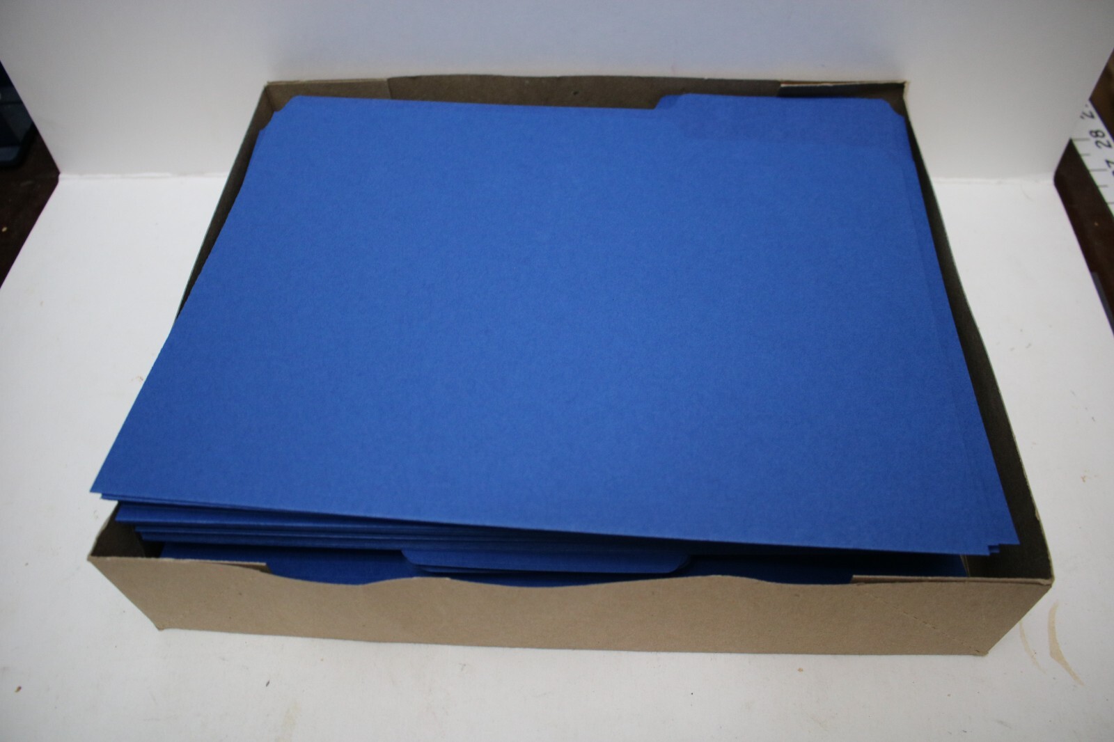 Smead 13193 Navy Blue Colored File Folders Letter 8.50″ X 11″ – 0.75″