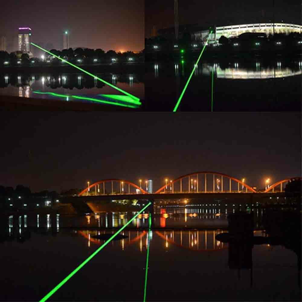 1mw 990Miles Green Laser Pointer Pen USB Rechargeable 532nm Visible Beam Lazer
