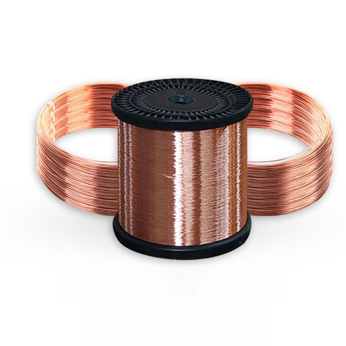 Copper Wire Round Solid Bare Rotor Coil Starter Solenoid Rewinding 0.2mm to 5mm