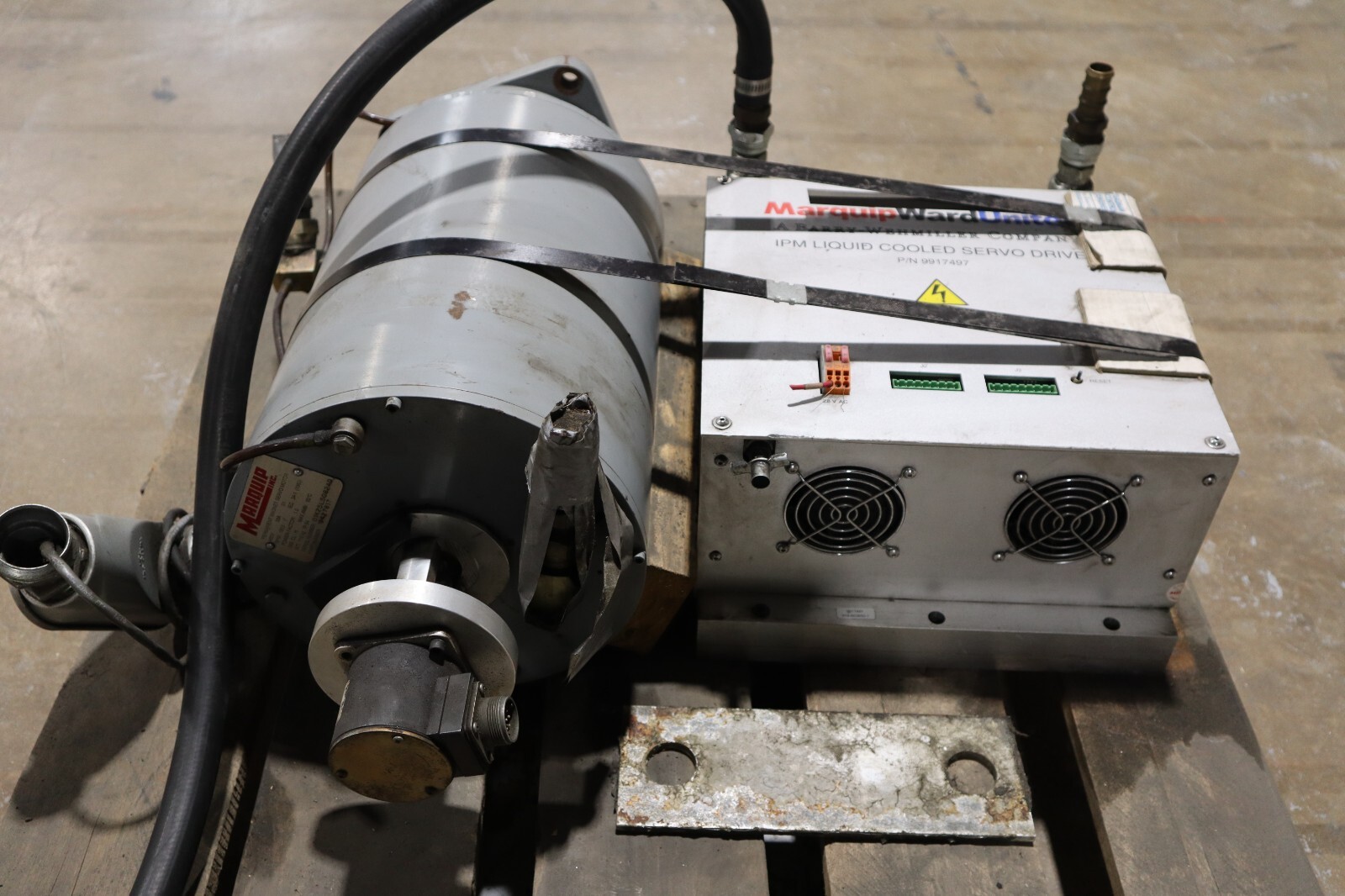 MARQUIP 9917497/ 01K25L5082AD SERVO DRIVE IPM LIQUID-COOLED UNIT STOCK S-586